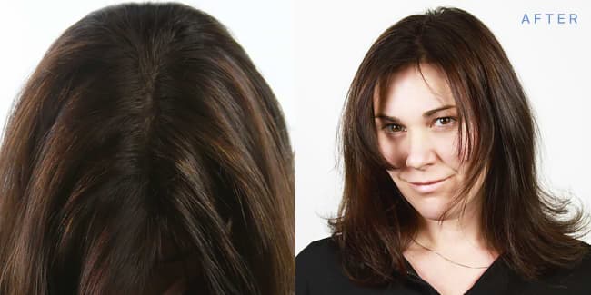 Beth’s hair after the 2015 color application